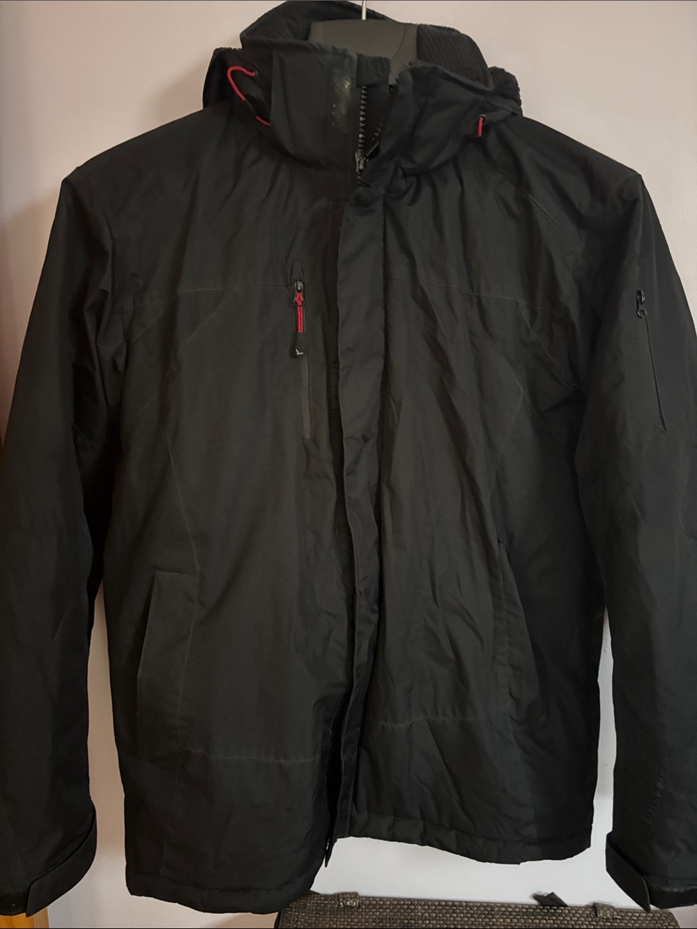 Hawke & Co Black Hooded jacket